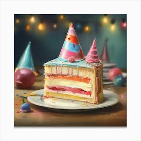 Birthday Cake 11 Canvas Print