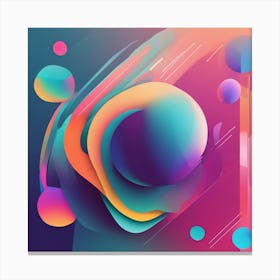 Abstract Abstract Painting 7 Canvas Print