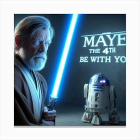 May The 4th Be With You 4 Canvas Print