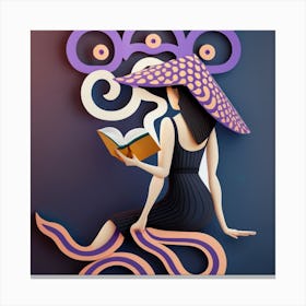 Octopus 4 Canvas Print