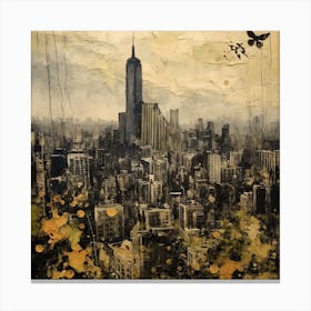 New York City Skyline 8 Canvas Print