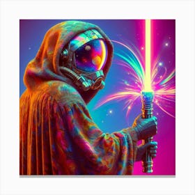 "Space Monk" [Risky Sigma] Canvas Print