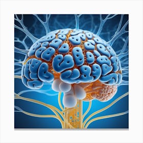 Brain And Nervous System 2 Canvas Print