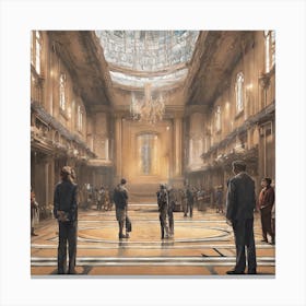 Envision A Future Where The Ministry For The Future Has Been Established As A Powerful And Influential Government Agency 14 Canvas Print