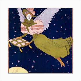 Angel Of The Night 1 Canvas Print