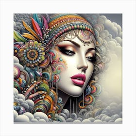 Psychedelic Art 26 Canvas Print