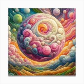 Psychedelic Painting 6 Canvas Print