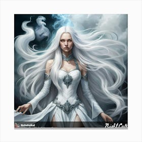 Mermaid 10 Canvas Print