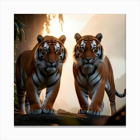 Tigers  Canvas Print