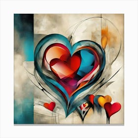 Heart Of Love Canvas Print