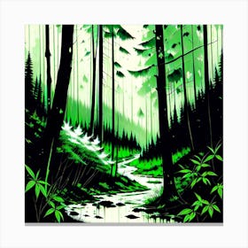 Forest 64 Canvas Print