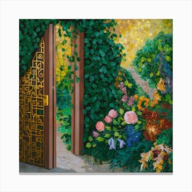 'Garden Gate' Canvas Print