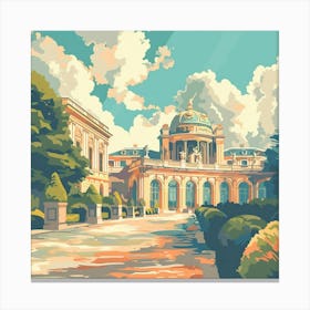 Of A Palace Canvas Print