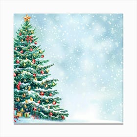 Christmas Tree Canvas Print