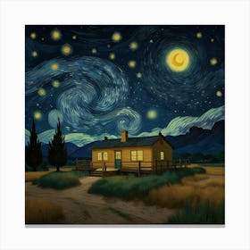 Starry Night 2 Canvas Print