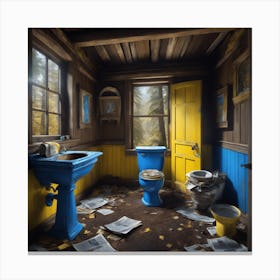 Bathroom Canvas Print