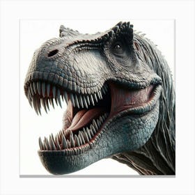 Jurassic Park T-Rex 1 Canvas Print