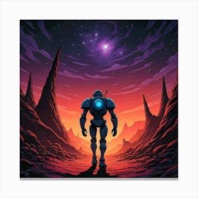 Starbound Solitude Canvas Print