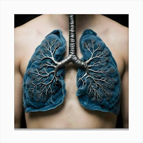 Human Lungs Canvas Print