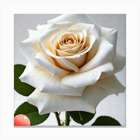 White Rose Canvas Print