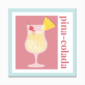 Pinacolada Canvas Print