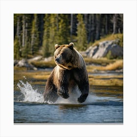 Grizzly Bear 5 Canvas Print