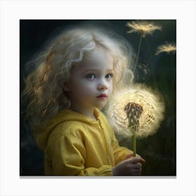 Dandelion Canvas Print