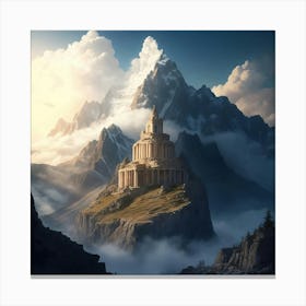 Home of the Gods Canvas Print