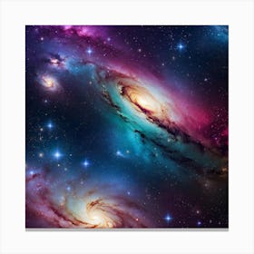 Galaxy Wallpaper 20 Canvas Print
