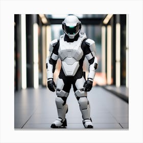 Futuristic Robot 71 Canvas Print