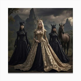 Kings And Queens Canvas Print