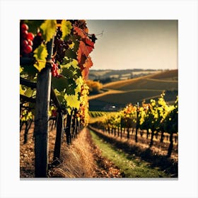 Vineyards 4 Canvas Print