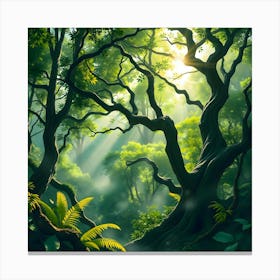 Forest 5 Canvas Print