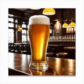 Glass Of Beer 3 Canvas Print