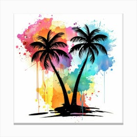 Palm Trees 32 Canvas Print