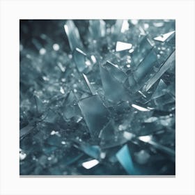 Shattered Glass 16 Canvas Print