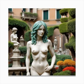 Statue 1 Canvas Print