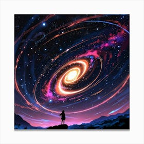 Galaxy Canvas Print