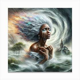 Tempest of Tears-3 Canvas Print