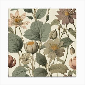 Lotus Flowers Canvas Print