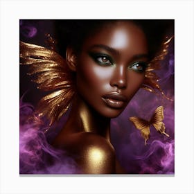 Black Butterfly 5 Canvas Print