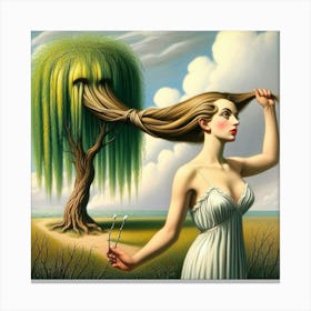 Willow Tree Canvas Print