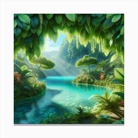 Fantasy Forest Canvas Print