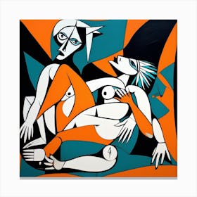 Picasso'S Women Canvas Print