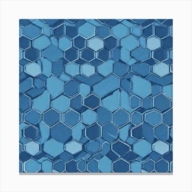 Mosaic Tile Pattern Canvas Print
