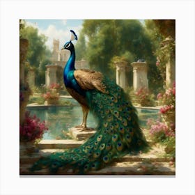 Lord of the garden Canvas Print