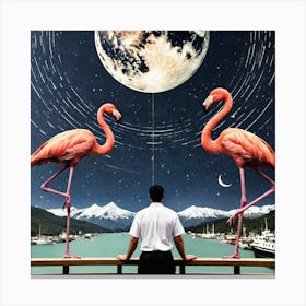 Flamingos 29 Canvas Print