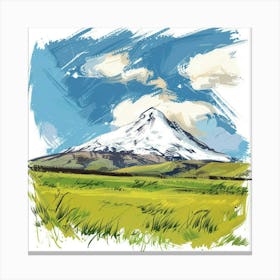 A Cotopaxi National Park In Ecuador Canvas Print