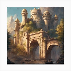 Fantasy Castle 7 Canvas Print