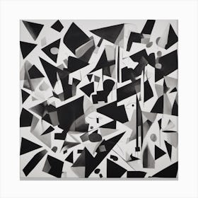 563529 The Painting Depicts A Collection Of Geometric Sha Xl 1024 V1 0 Canvas Print
